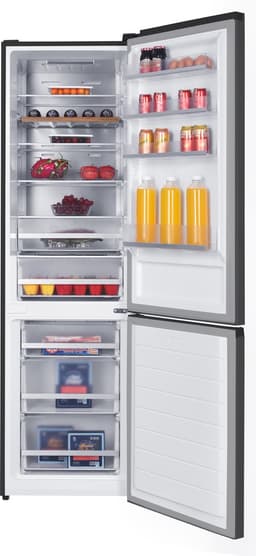 BONN388-NFD-040AIN - Koelvriescombinatie - Zuinig A-Label - 201 cm Hoog - Display - Fast Freeze - Multiflow - 5 Jaar Garantie - 377L - No Frost - Inox — thumbnail 9
