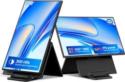 Blackview Table 10 Portable Monitor - 23,8 Inch Full HD Draagbare monitor - Draagbaar scherm met USB-C & HDMI - Plug & Play — thumbnail 1
