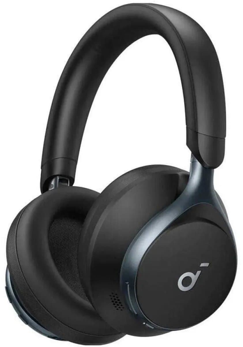 soundcore by Anker Space One Draadloze Over-ear Koptelefoon Zwart - Headphones - Active Noise Cancelling, Multipoint Connection, 55 uur accuduur, Bluetooth 5.3, LDAC, Hi-Res Certified — afbeelding 1