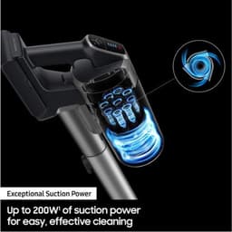 Samsung Jet 75E - 200W - Steelstofzuiger - met Pet Tool - VS20B75AGR1 — thumbnail 14