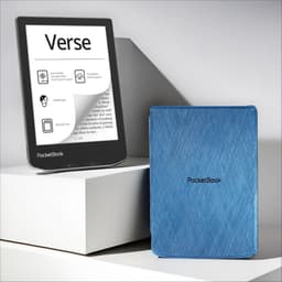 PocketBook Verse Mist Grey + Blauw PocketBook hoesje — thumbnail 1