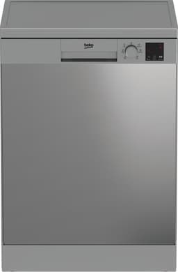 Beko DVN06430X - Vrijstaande Vaatwasser - 14 couverts - SelFit - Schuivende bestekbak — thumbnail 1