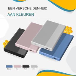 White-label Harde Schijf Extern - Draagbare - 500GB Opslag - Zwart — thumbnail 6