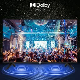 TuTu Standaard TV - LED Full HD - 42 inch/108 cm - Frameles Design - Tripple Tuner DVB-T/T2/S/S2/C - HDMI x2, USB x1, CI+ - Geassembleerd in Eindhoven - TUB42FD1N — thumbnail 3