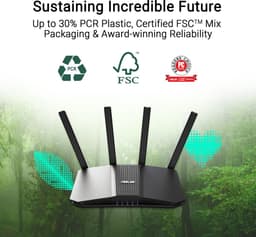 ASUS RT-BE58U - Extendable Router - WiFi Versterker - WiFi 7 - Dual-Band - AiMesh - 2.5G Poort — thumbnail 10