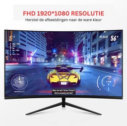ApexArte® Gaming Monitor - Draagbare Scherm - Gaming - Full HD - 240Hz - Zwart — thumbnail 3