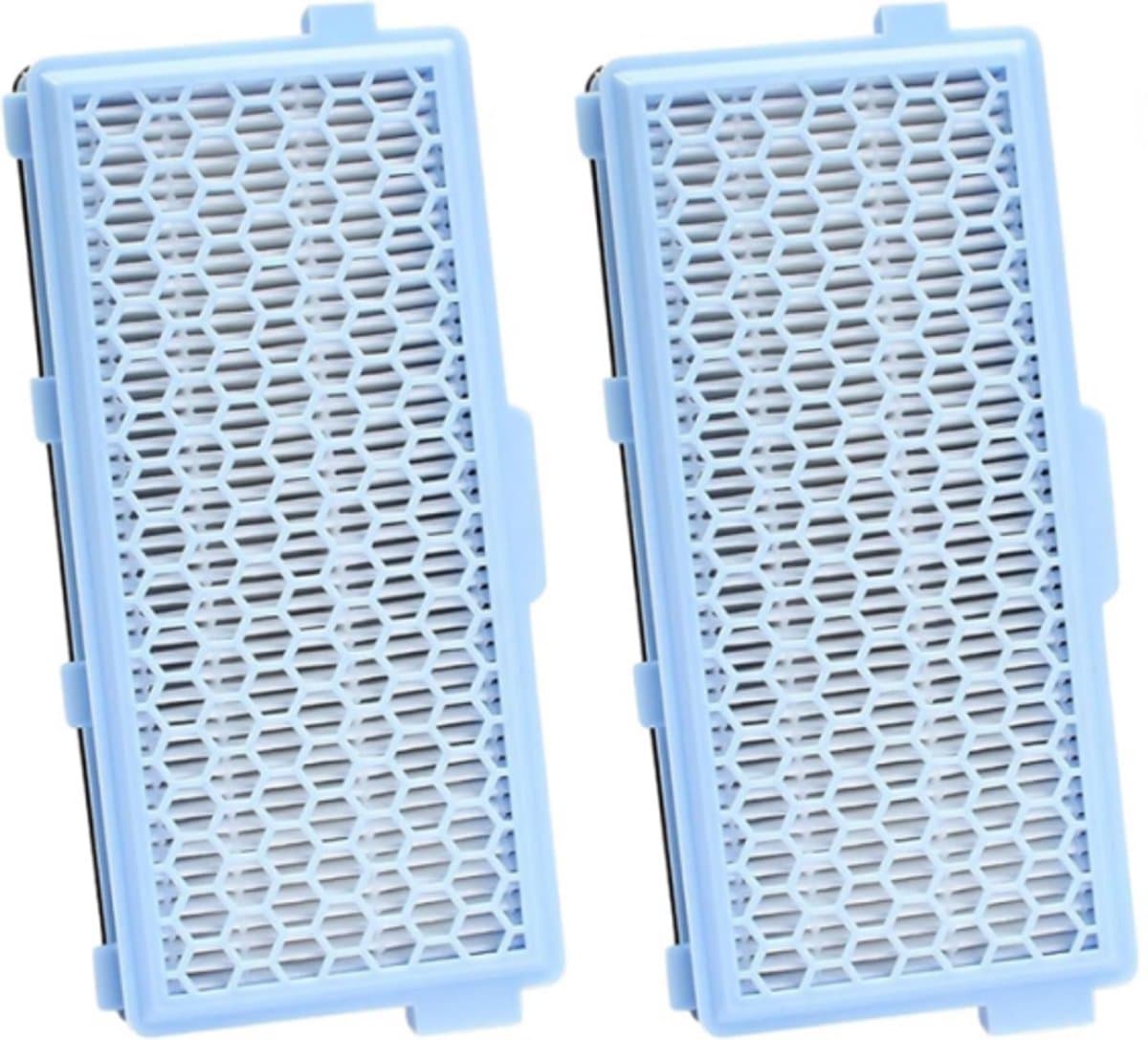 2 Stuks Actieve HEPA Filter Set geschikt voor Miele GN Hyclean 3D/S8340/AH50/C1/C2/C3/S6/S8 - Vervangbaar - Stofzuiger onderdelen — afbeelding 1