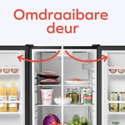 KitchenBrothers Koelkast - 92L - Tafelmodel - IJskast - Frigo - Vrijstaand - Zwart — thumbnail 8
