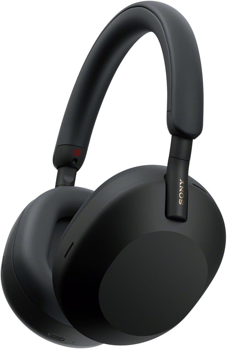 Sony WH-1000XM5SA – Draadloze koptelefoon met Noise Cancelling – Limited Soft Case Edition - Zwart — afbeelding 1