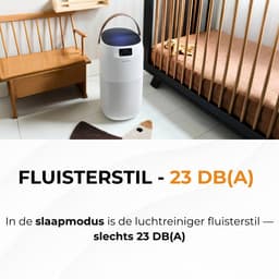 Evolar Luchtreiniger met 2x HEPA 13 Filter - CADR: 400m3/h - Air Purifier - Slaapmodus - Luchtkwaliteit Indicator - Pure4 + — thumbnail 3