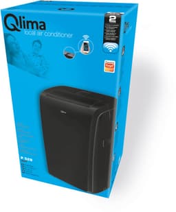 Qlima Airco P 528 65 dB Zwart - Mobiele airconditione — thumbnail 1