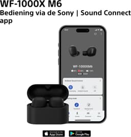 Sony WF-1000XM6 - Draadloze oordopjes met Noise Cancelling - Zwart — thumbnail 15