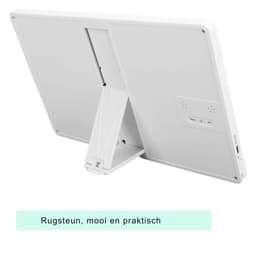 Nexvo® Digitaal Notitieblok - Grafische Tablet Met Tekenpen - Herbruikbare Notitieblok – Wit - ‎11cm x 15cm x 1cm — thumbnail 5