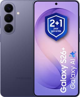 Samsung Galaxy S26 Plus - 256GB - Cobalt Violet + 1 jaar extra garantie — thumbnail 1