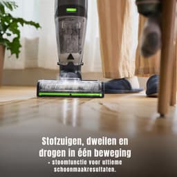 Core® Steelstofzuiger met snoer - Steelstofzuiger - Stofzuiger - Grijs /Groen- ‎25cm x 27cm x 112cm — thumbnail 5