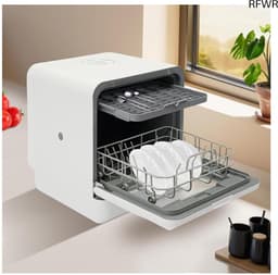Mini vaatwasser - Kleine afwasmachine - 5 programma's - Energieklasse D - Servies — thumbnail 1