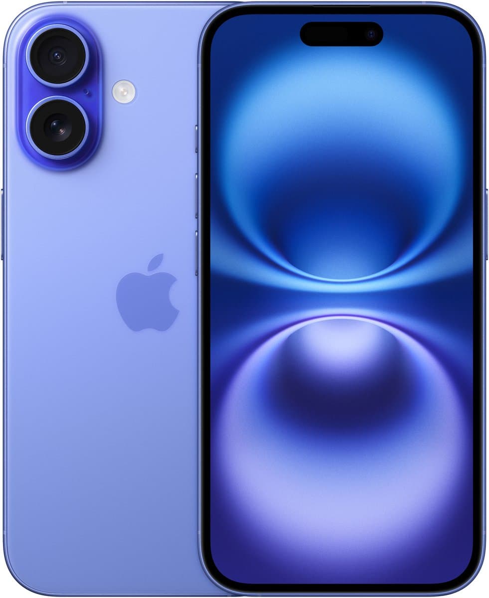 Apple iPhone 16 - 128GB - Blauw — afbeelding 1