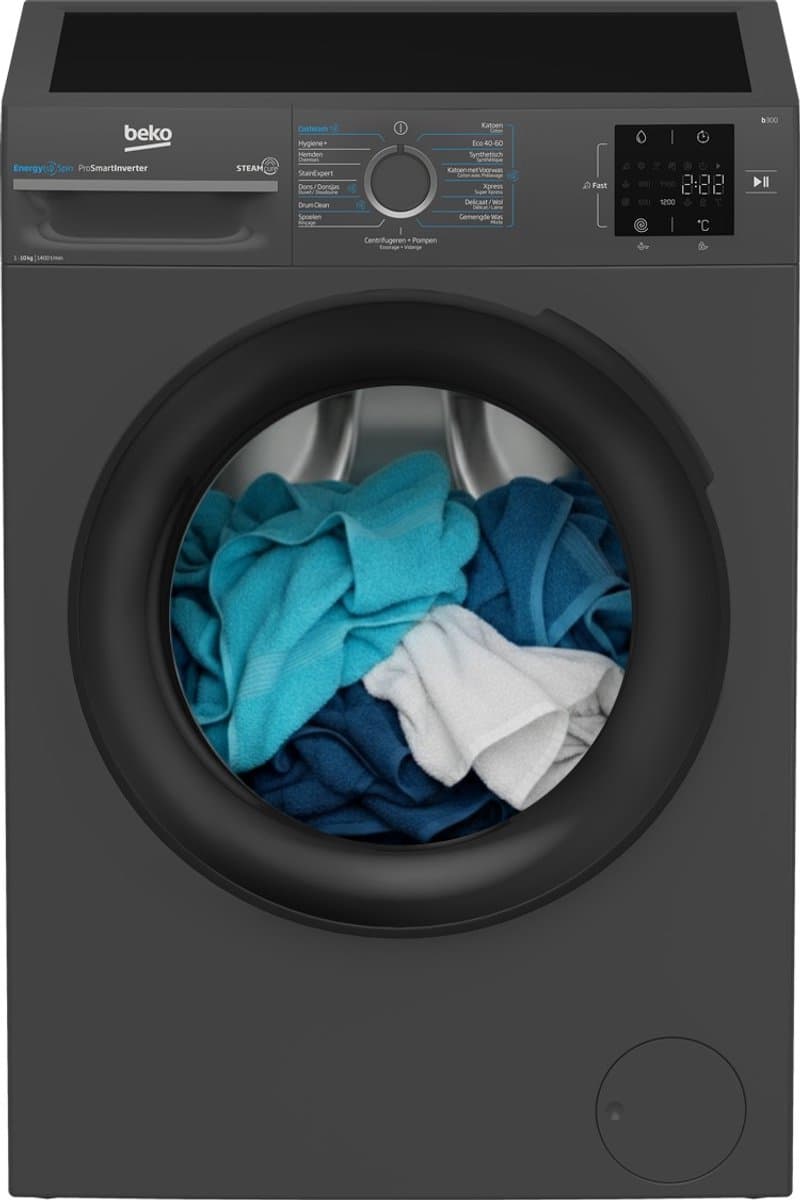 Beko BM3WFT31041A1 - EnergySpin - 10 kg wasmachine — afbeelding 1