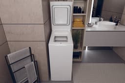 Haier HW90-BPD13386U-S - Wasmachine - 9kg - A - Extra stil (72dB) - Bovenbelading - Autodose - Mix Power System - Touch Display - 9 programma's - Geconnecteerd - 10 jaar garantie op onderdelen — thumbnail 15