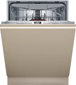 Neff S155EVX04E - Inbouwvaatwasser - Volledig ingebouwd - 14 couverts - B label - 44 dB - Knoppen - RVS - Home connect - Bestekmand — thumbnail 1