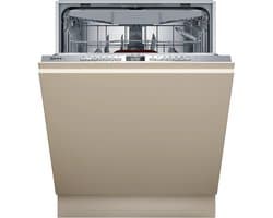 Neff S155EVX04E - Inbouwvaatwasser - Volledig ingebouwd - 14 couverts - B label - 44 dB - Knoppen - RVS - Home connect - Bestekmand