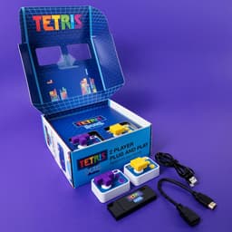 Tetris Duel - TV plug & play - 2 wireless controllers - retro gaming — thumbnail 4