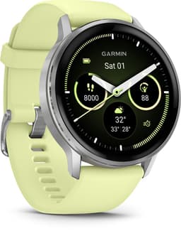 Garmin Venu 4 - Multisport smartwach - 45 mm - AMOLED - Zilverkleurig/citroen — thumbnail 2