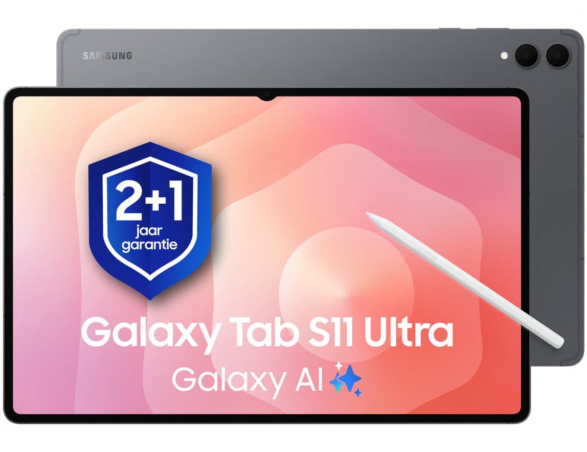 Samsung Galaxy Tab S11 Ultra - 256GB - Gray + 1 jaar extra garantie — afbeelding 1