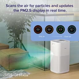 HEPA luchtreiniger voor een schone lucht in huis, CADR 697 m³/h, PM2,5 luchtkwaliteitsweergave en automodus — thumbnail 7