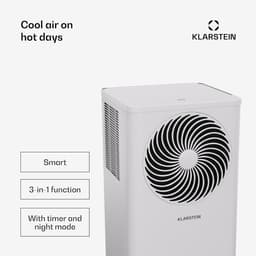 Draagbare airconditioning 9000 BTU 3-in-1 koeler en ventilator voor ruimtes tot 31 m² — thumbnail 3