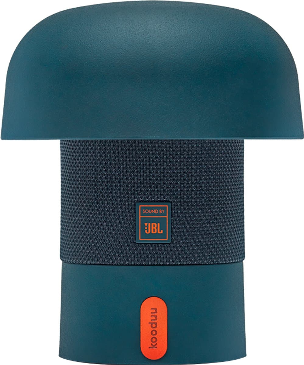 Kooduu Sensa PLAY Mini - Bluetooth Speaker met SOUND BY JBL - Dimbare LED-lamp - Oplaadbare batterij - Nachtlamp - Dimbaar - 16cm hoog - kleur Deep Aquamarine — afbeelding 1
