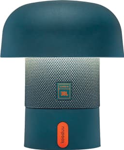 Kooduu Sensa PLAY Mini - Bluetooth Speaker met SOUND BY JBL - Dimbare LED-lamp - Oplaadbare batterij - Nachtlamp - Dimbaar - 16cm hoog - kleur Deep Aquamarine — thumbnail 2