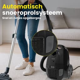 RYER - Stofzuiger met Zak - Krachtig 850W - Stil - 12m Actieradius - HEPA - Drie Mondstukken - Vacuum Cleaner - MotionPro Serie — thumbnail 5