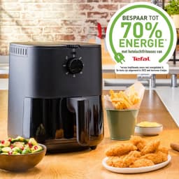 Tefal Easy Fry Essential EY1308 - Airfryer - 3.5L - Compact - Voor 4 Personen - Gezonde Bereiding — thumbnail 3