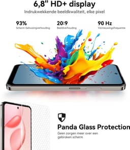 HOTWAV Note 13 Max mobiele telefoon senioren - Smartphone - 256GB - Goud - mobiele telefoon zonder abonnement - 2 jaar garantie - Met Transparante Hoes - 4G Dual SIM — thumbnail 8