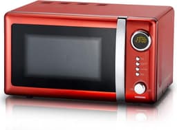 Melissa Vrijstaande Solo-Magnetron - 20 liter - 700W - Retro - 16330109 - Rood — thumbnail 1