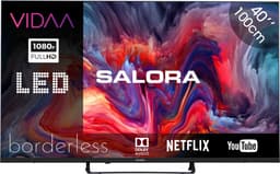 Salora FOD40TV - Smart TV - VIDAA - Televisie - Smart tv 40 inch - TV - Full HD - 2025 — thumbnail 1
