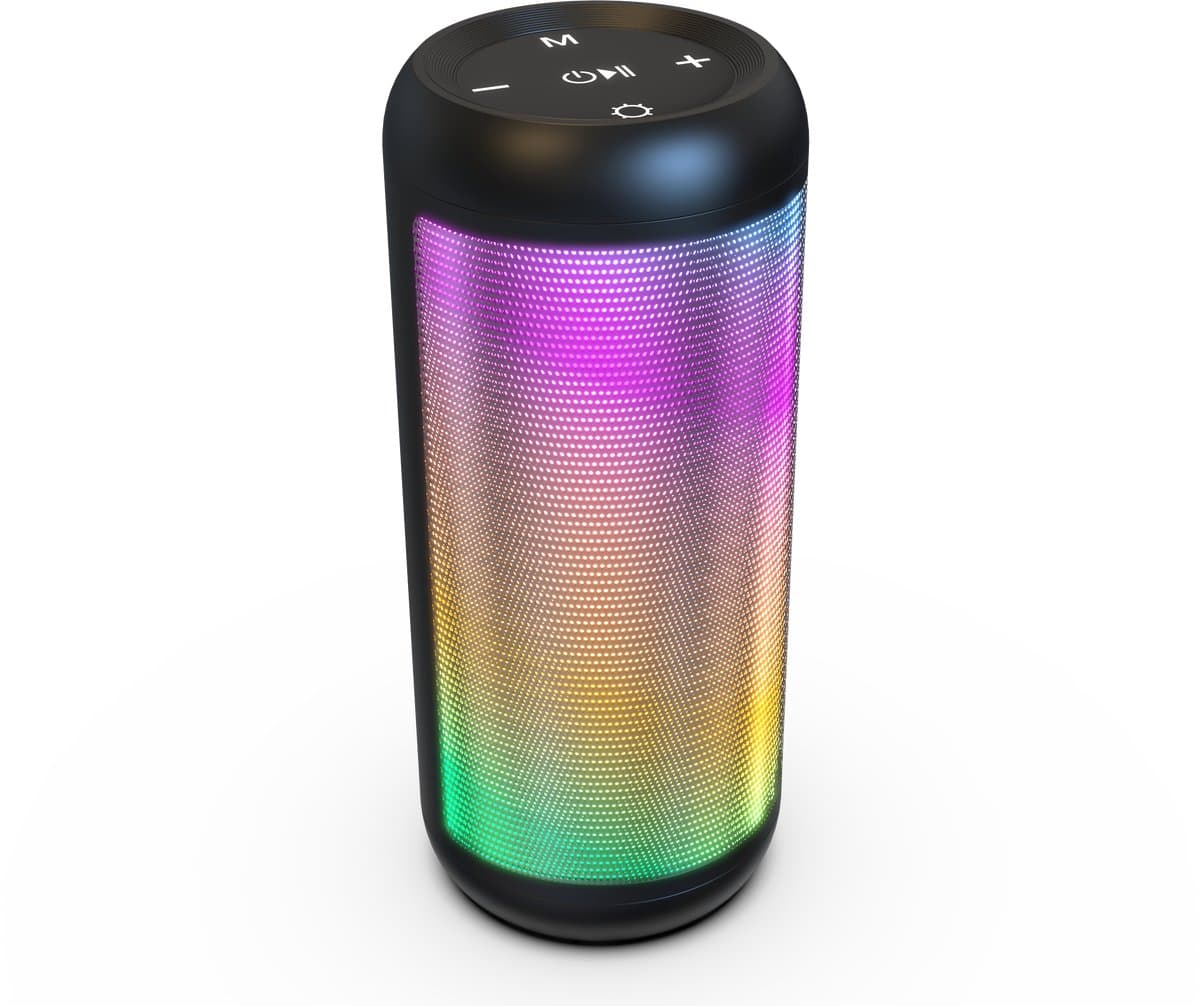 Denver Bluetooth Speaker Draadloos - 60W - Lichteffecten - Muziek Box - AUX - BTL63 - Zwart — afbeelding 1
