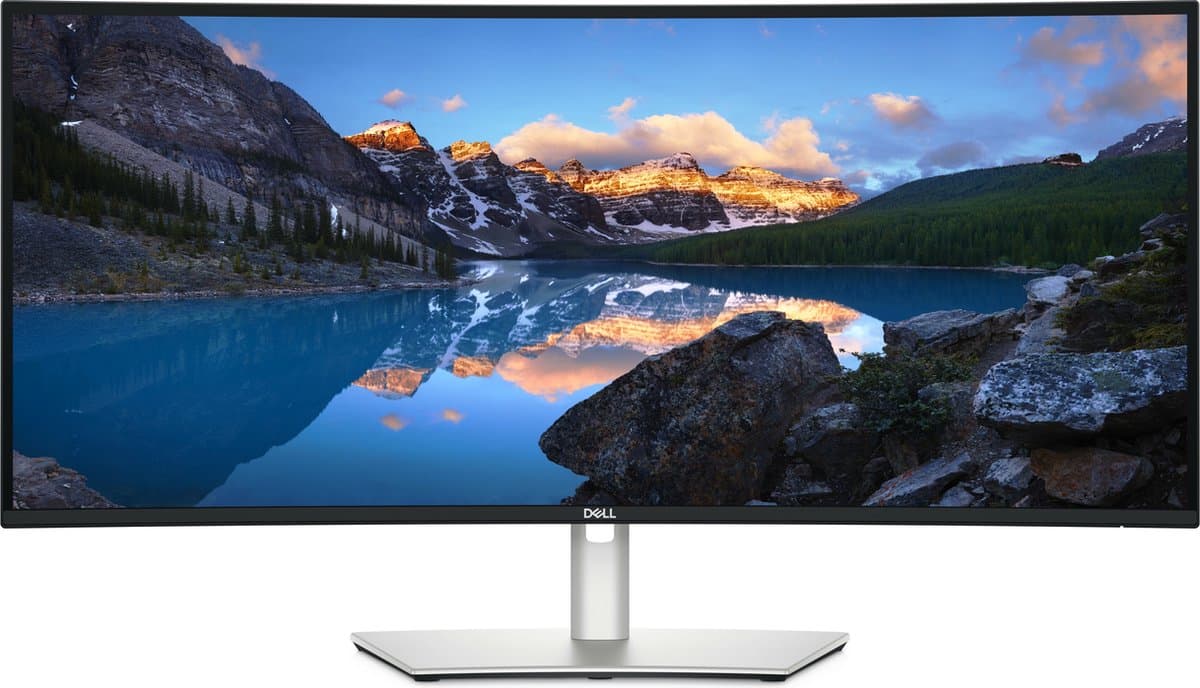 Dell UltraSharp U3425WE - Curved Ultrawide Monitor - 120 Hz - Thunderbolt 4 - Usb-Hub - 34 inch — afbeelding 1