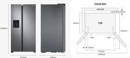 Samsung RS68CG883ES9 - Amerikaanse koelkast - WiFi - Zilver — thumbnail 8