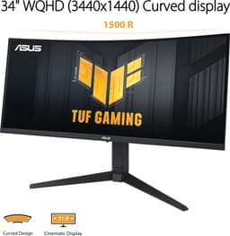 ASUS TUF Gaming VG34VQL3A - WQHD Ultrawide Gaming Monitor - 180hz - USB-hub - 34 Inch — thumbnail 7