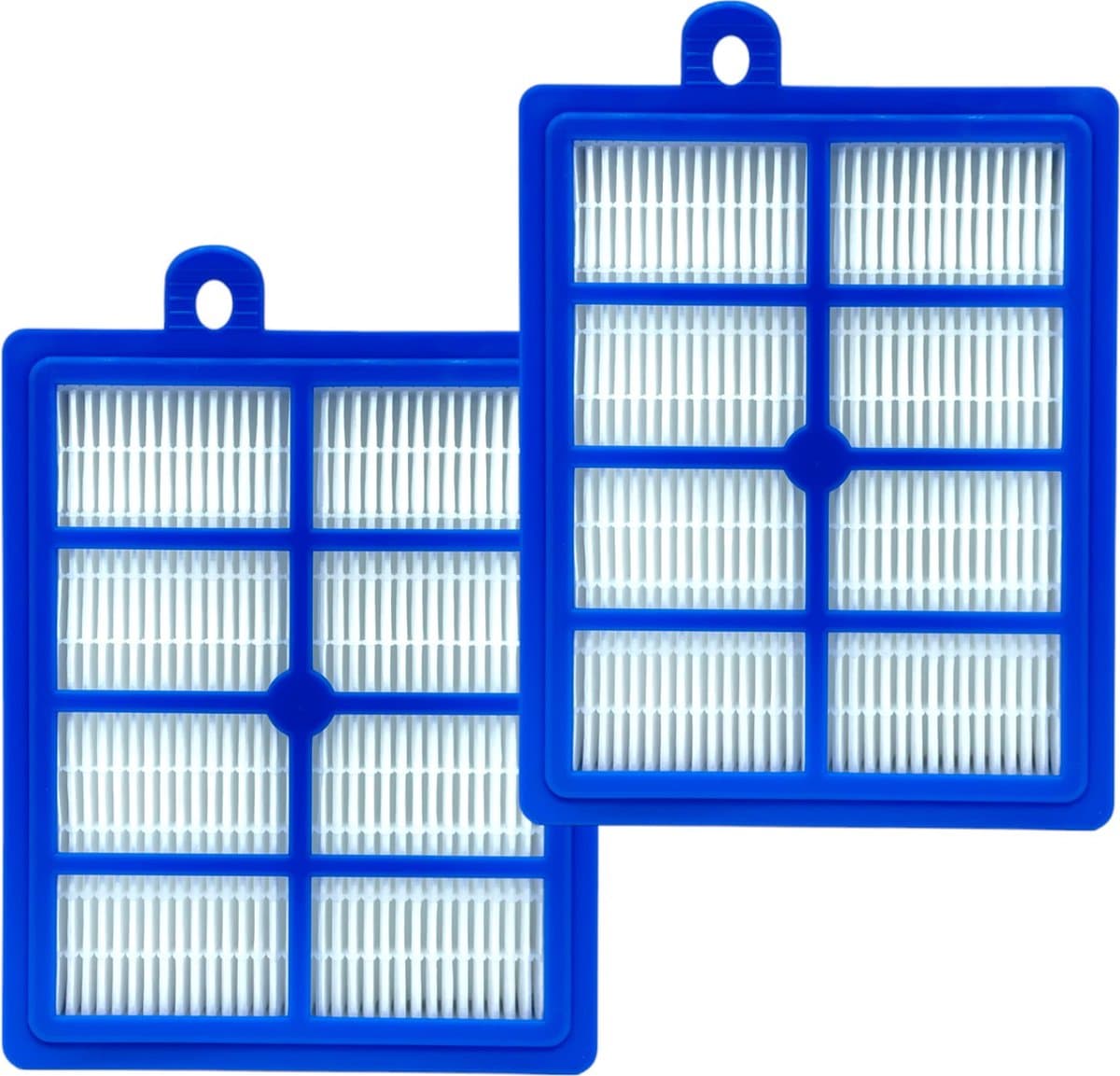 Fixem® - Geschikt voor philips stofzuiger filter Performer - PowerPro - Jetmaxx series HEPA filter - 2 stuks - Gelijk aan FC8031 - FC8031/01 - AFS1W - EFH12W — afbeelding 1