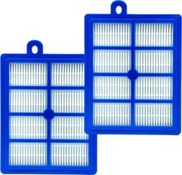 Fixem® - Geschikt voor philips stofzuiger filter Performer - PowerPro - Jetmaxx series HEPA filter - 2 stuks - Gelijk aan FC8031 - FC8031/01 - AFS1W - EFH12W — thumbnail 1