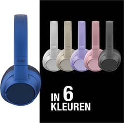 Fresh 'n Rebel Clam Core - Draadloze Bluetooth Koptelefoon - Over-Ear - 45 uur Speelduur - True Blue — thumbnail 3