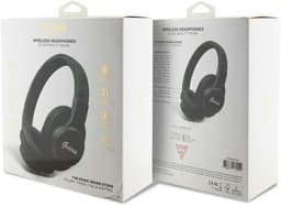 Guess 4G Tone on Tone Bluetooth 5.3 - Stereo Over-Ear Koptelefoon - Zwart — thumbnail 3