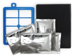 Dparts filterset geschikt voor AEG - voor LX7 en LX8 series - AUSK11 starter kit - 1x HEPA filter 4x geurzakjes 1x foamfilter - UltraFlex stofzuigerfilter - stofzuiger allergiefilter nr. FC8031/01 1184255014 7321423161707 — thumbnail 2