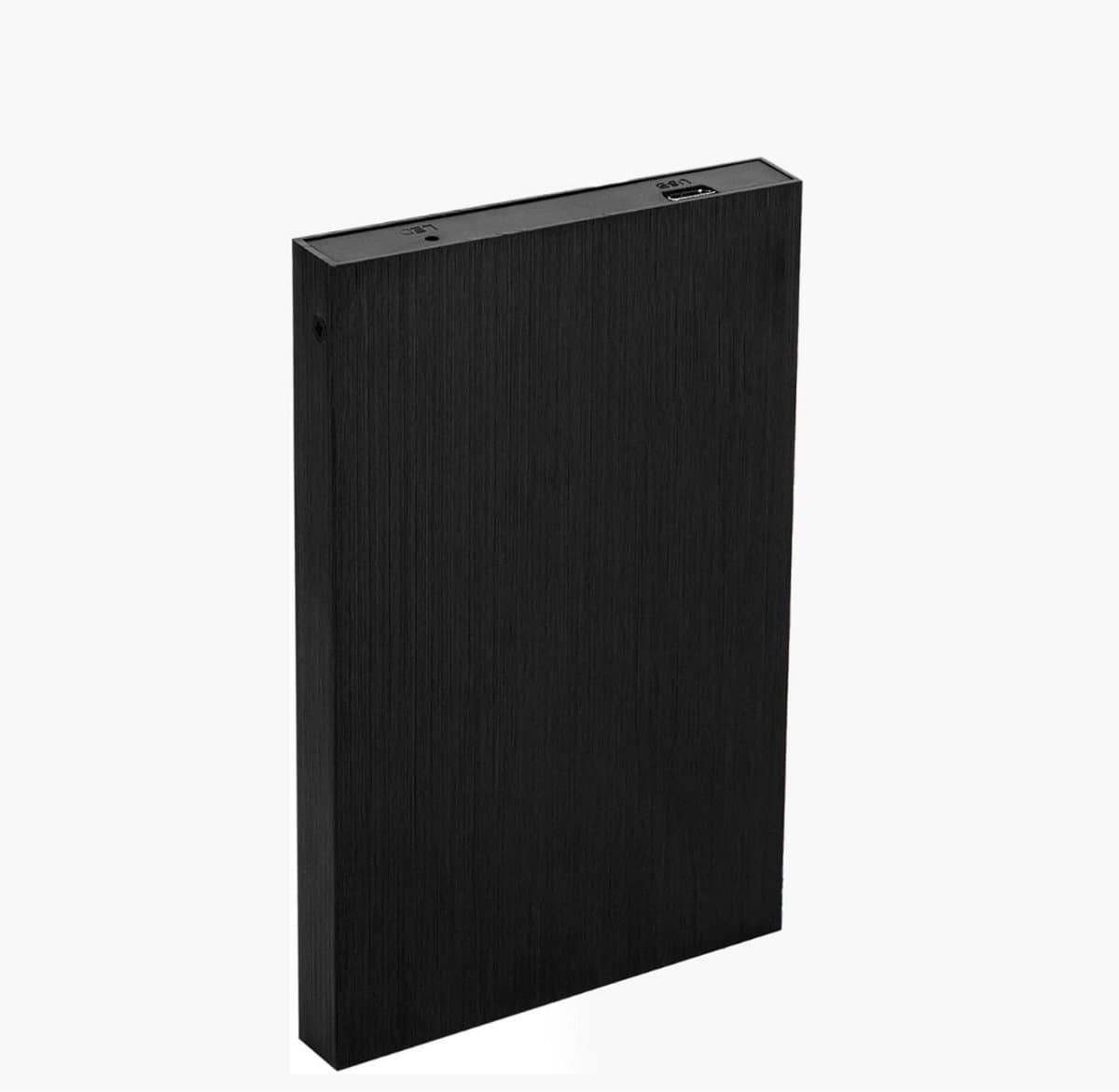 Harde Schijf Extern - Draagbare - 1TB Opslag - Zwart — afbeelding 1