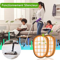 stofzuiger filter- Geschikt Voor stofzuigerfilter philips- Stofzuigerfilter- Microfilter -Geschikt Voor mensen met allergie Geschikt Voor fijnstof / geuren- Geschikt Voor Philips Stofzuigers- 4 stuk-FC6812 6814 6823 6827 6908 — thumbnail 3