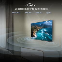 CHiQ LF32FT - Smart TV 32 Inch - Full HD - Metalen Randloos - Google TV - Dolby Audio - HDMI - Nieuw — thumbnail 10