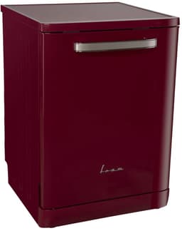 Fram FDW-VRR606BDE – Vrijstaand Vaatwasser – 12 Standen – 6 Wasprogramma’s – Retro Design – LED-Display – Halve Belading – AquaStop – 5 Jaar Garantie – Bourgondisch Rood — thumbnail 6